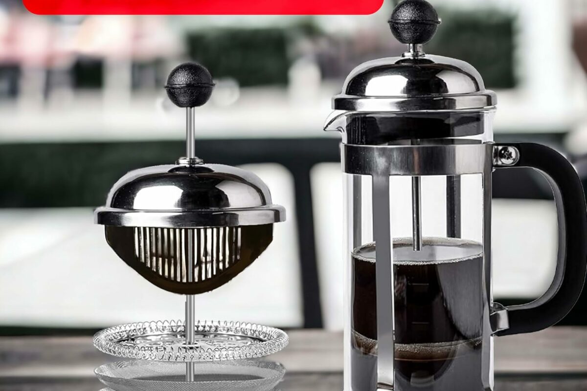 image of a beautiful French Press Coffee Maker 350ml