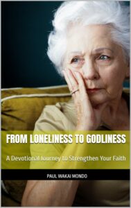 image if a beautiful old woman on the cover of from loneliness to godliness.