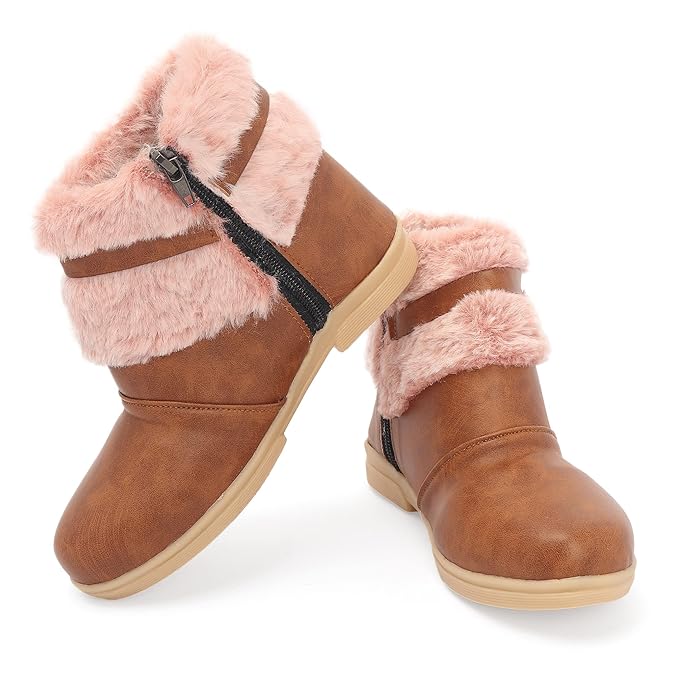 image of SIYA Kids Girls Ankle Boots Fashion